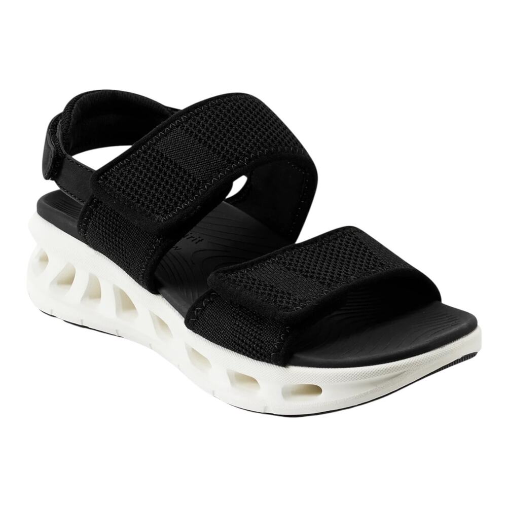 Easy Spirit Women's Denise Austin Cordelia Emove Sport Sandals Black Size 7 1/2